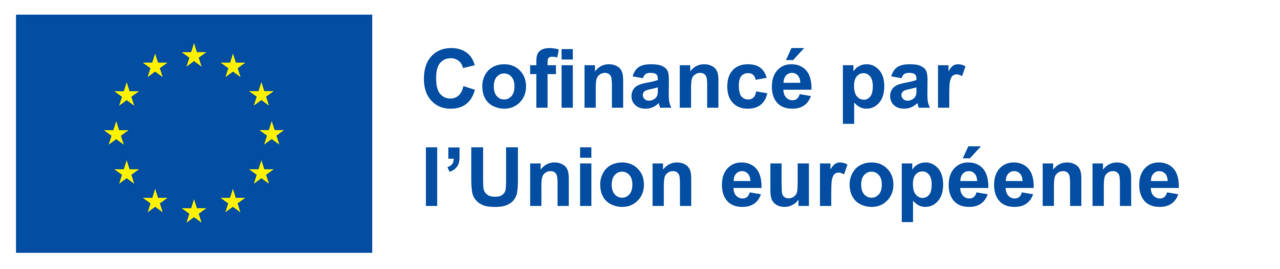 Logo portant la mention cofinancé par l'Union européenne