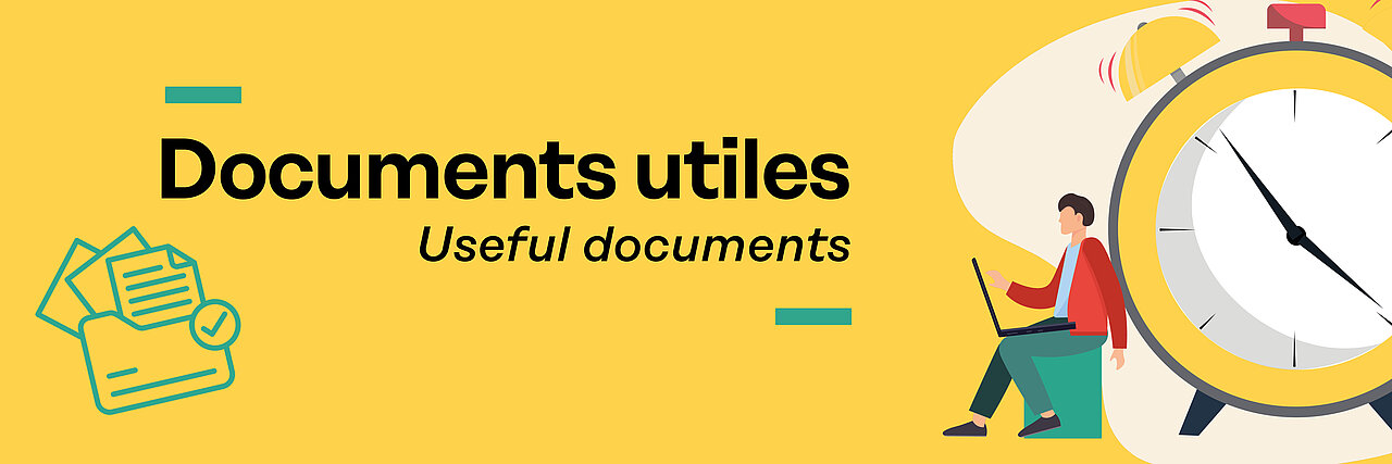 Image décorative pour illustrer la page des documents utiles